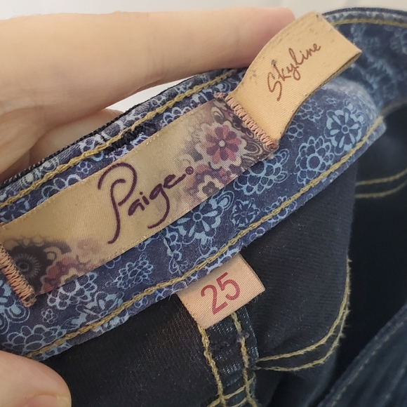 PAIGE Skyline Ankle Skinny Jeans - Picture 14 of 16